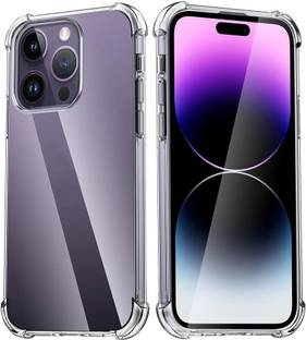 CLOVYR Back Cover for iPhone 14 Pro MaxBumper Silicon Transparent Case