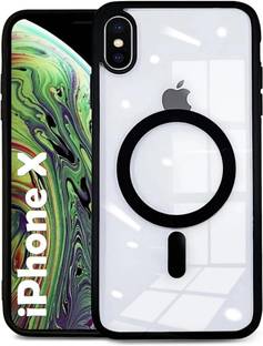 MOBIDEER Back Cover for iPhone X, iPhone XS, Compatible with MagSafe | Not Yellowing & Scratch-Resistant