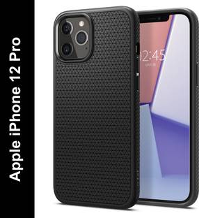 Spigen Liquid Air Back Cover for Apple iPhone 12 Pro, Apple iPhone 12
