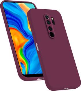 VONZEE Back Cover for Redmi Note 8 Pro Liquid Silicone Full Body Protection Case With Microfiber Cloth Case