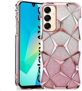 Kosher Traders Back Cover for Samsung Galaxy M14 ( Luxury Plating Gradient Glitter Case )