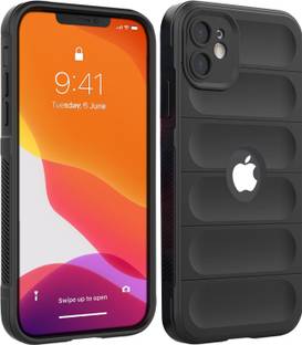 Coverskart Rugged Armor Back Cover for Apple iPhone 12, Hybird Silicone Anti Shock Airbag Grip Case
