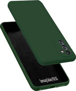 VAPRIF Back Cover for Samsung Galaxy F56 5G, Matte Rubberized Soft Silicone Protective Cloth Inside