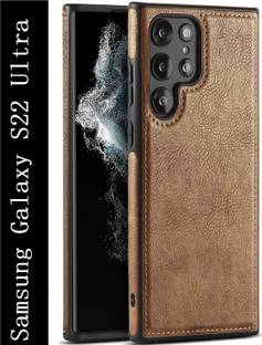 Coverskart Luxury Leather Back Cover for Samsung Galaxy S22 Ultra 5G