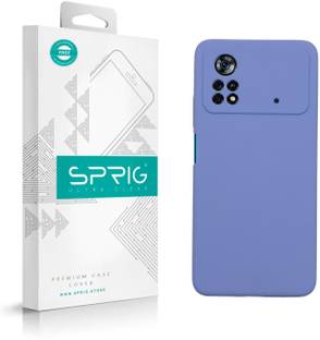 Sprig Liquid Silicone Back Cover for MI POCO X4 PRO 5G