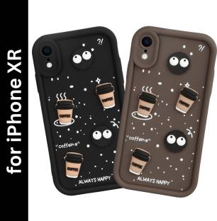 DARKFIT Back Cover for Apple iPhone XR, 3D Coffee Design Case