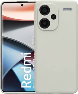 VONZEE Back Cover for Redmi Note 13 Pro Plus 5G 3 Layer Liquid Silicone Full Body Protection Microfiber Case