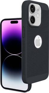 MobiLooks Back Cover for Apple iPhone 11, Heat Dissipation Grid Ultra Hybird Paper Slim Case