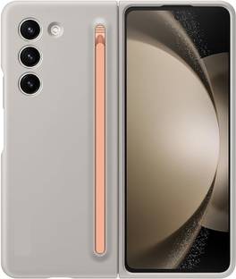 FIEUSCHE Front & Back Case for Samsung Galaxy Z Fold 5 Case Cover Matte Finish Ultra Slim with S Pen Holder