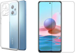 NIMMIKA ENTERPRISES Back Cover for Mi Redmi Note 12 5G Back Cover & Tempered Glass