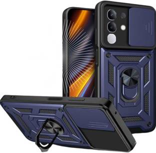 Jethuri Back Cover for vivo T4x 5G, RING STAND CASE