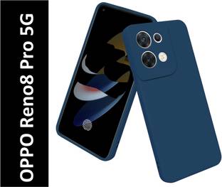 Coverskart Liquid Silicone Back Cover for OPPO Reno8 Pro 5G, Silky-Soft Touch Full Body Protection Shockproof Case