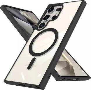 VAPRIF Back Cover for Samsung Galaxy S24 Ultra 5G, Compatible with MagSafe | Not Yellowing & Scratch-Resistant