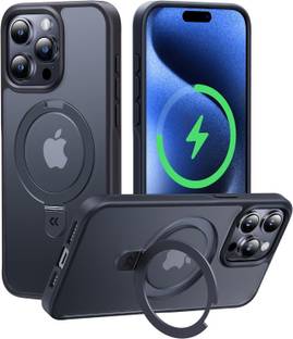 Caseex Back Cover for APPLE iPhone 15 Pro Max, CASEEX O-Stand Magnetic Back Cover For Apple iPhone 15 Pro Max