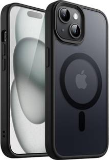Caseex Back Cover for APPLE iPhone 15, Caseex Matte Magnetic Back Cover For Apple iPhone 15