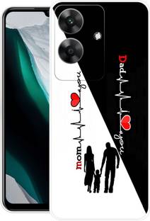 वोजिका Realme C61, RMX3933 Mom & Dad Love Back Cover के लिए