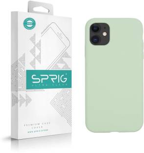 Sprig Liquid Silicone Back Cover for APPLE iPhone 12, Apple iPhone 12, iPhone 12