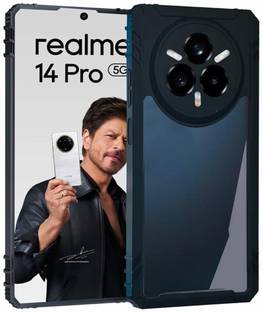KIVANO LUXE Back Cover for Realme P3 Pro 5G / Realme 14 Pro+|Transparent Case|360° Protection|Non-Yellowing PC + TPU