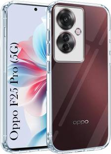 MOBIDEER Back Cover for OPPO F25 Pro 5G, Camera Protection, Slim Shockproof, Anti-Dust Plugs Built-in, Bumper Case
