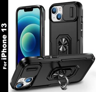 Moshking Back Cover for iPhone 13 Slide Camera Case | Heavy Military Grade 360° Protection Phone Case