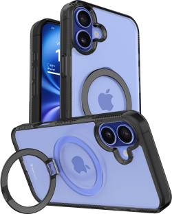 Vaku Luxos Back Cover for Apple iPhone 16 Plus, Solace Magpro Camera Screen Protector Compatible with MagSafe