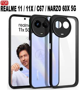 AESTMO Back Cover for Realme 11X 5G, Realme 11 5G, Realme Narzo 60X 5G, Realme C67 5G