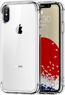 COVERHEAD Back Cover for Back Cover for iPhone X-MQA62HN (Transparent, Shock Proof, Pack of: 1)