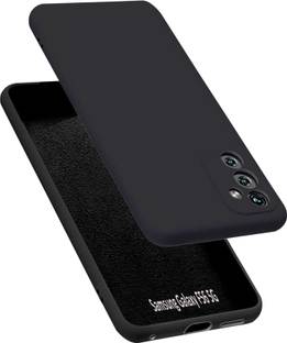 VAPRIF Back Cover for Samsung Galaxy F56 5G, Matte Rubberized Soft Silicone Protective Cloth Inside