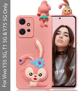 KC Back Cover for Vivo Y55 5G, Vivo T1 5G, Vivo Y75 5G