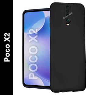 Coverskart Liquid Silicone Back Cover for POCO X2, Silky-Soft Touch Full Body Protection Shockproof Case