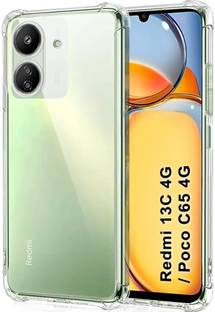 ShieldTech Back Cover for POCO C65 4G Transparent Mobile Back Cover Case For POCO C65 4G