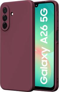 VONZEE Back Cover for Samsung A26 5G, Silky-Soft Full-Body Protective Phone Case, Shockproof Cover