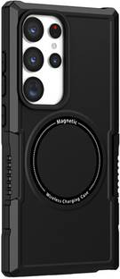 HIGAR Back Cover for Samsung Galaxy S24 Ultra, Hard Plastic Shockproof Case [Classic Slim All-Inclusive Design]