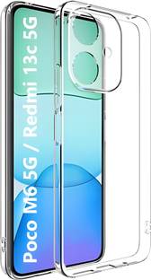 AIZLO Back Cover for Mi Redmi 13C 5G, Poco M6 5G