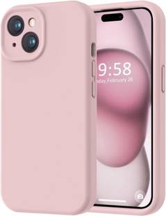 RiverForest Back Cover for iPhone 15 Soft Liquid Silicone Slim Protective Case