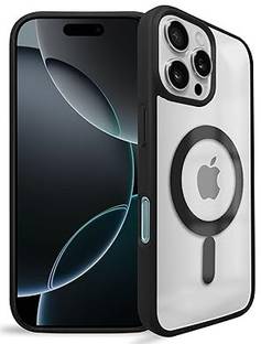 MOBIDEER Back Cover for Apple iPhone 16 Pro Max, Compatible with MagSafe | Not Yellowing & Scratch-Resistant
