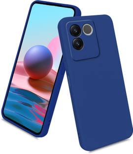 Coverskart Back Cover for Vivo T2 Pro 5G Liquid Silicone Soft Full Body Protection inside Velvet Case