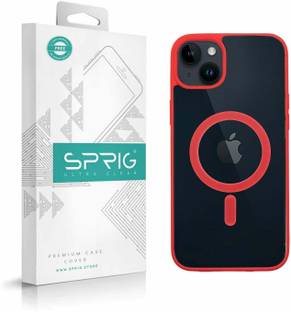 Sprig Transparent Magnetic Back Cover for Apple iPhone 14 Plus, iPhone 14 Plus