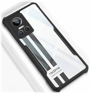 VAPRIF Back Cover for Realme GT Neo 3 5G, realme GT Neo 3, Transparent Hybrid Hard PC Back TPU Bumper