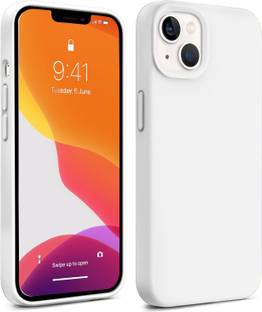 MobiLooks Back Cover for Apple iPhone 15 Plus, Original Liquid Silicone Logo Embossed Case