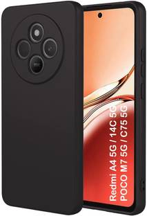 AIZLO Back Cover for POCO M7 5G, Redmi A4 5G, POCO C75 5G, Redmi 14C 5G