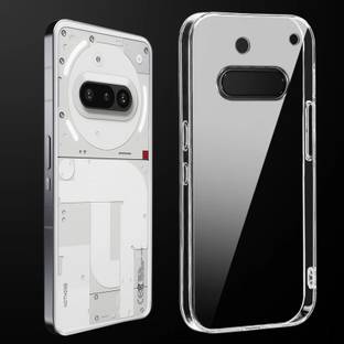 KLAH Back Cover for Nothing Phone 3a, Crystal Clear Hard Back Anti-Yellowing Phone Case