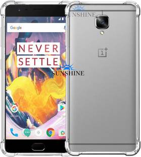 SUNSHINE Back Cover for Clear Case Compatible For ONEPLUS-3 Flexible Silicone Yellowing-Resistant Transparent