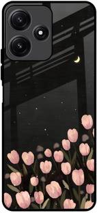 QRIOH Glass Back Cover for Poco M6 Pro 5G