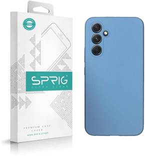 Sprig Back Cover for Sprig Liquid Silicone Back Cover for Samsung Galaxy A54 5G (Blue, Hard Case, Pack of: 1)