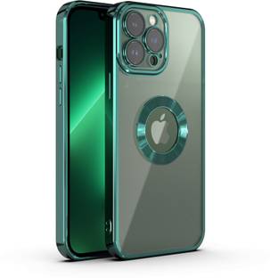 Systek Back Cover for Apple iPhone 13 Pro Max, Electroplating, Logo View, Flexible