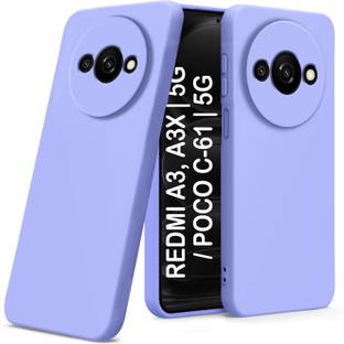 TRUEUPGRADE Back Cover for Redmi A3, Redmi A3X, Poco C61
