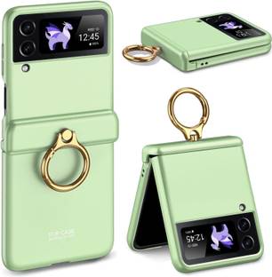 SCALEBEE Back Cover for Samsung Galaxy Z Flip4 / Flip 4 5g Magnetic Hinges Hard Shock Proof with Pen