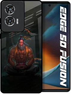 QRIOH Glass Back Cover for Motorola Edge 50 Fusion 5G