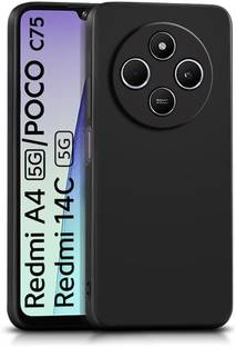 Aeidess Back Cover for Redmi A4 5G, POCO C75 5G, Redmi 14C 5G